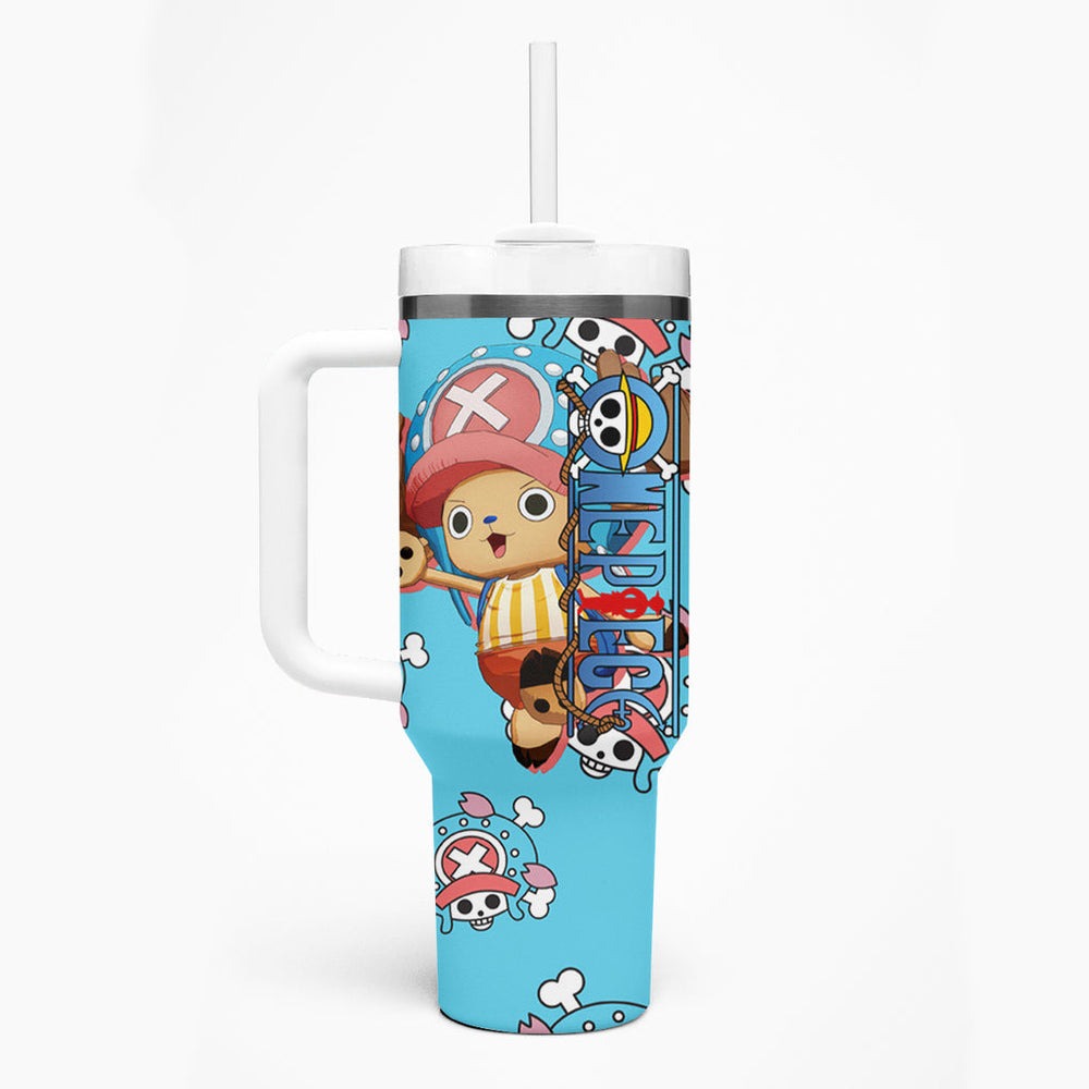 Tony Tony Chopper Tumbler With Handle One Piece Anime TS04 Tony Tony Chopper Tumbler With Handle One Piece Anime TS04