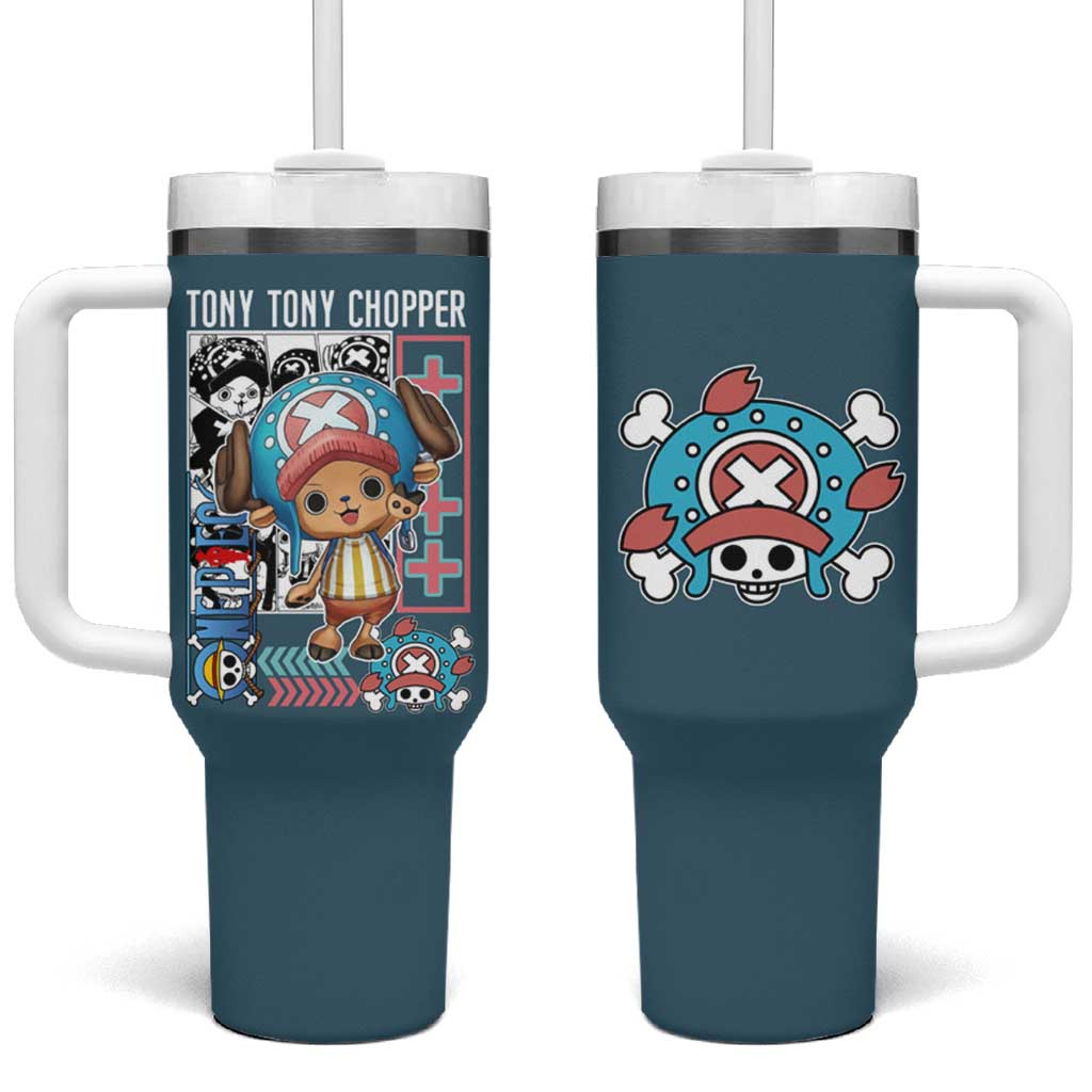 Tony Tony Chopper V2 One Piece Tumbler With Handle Anime Style TS04