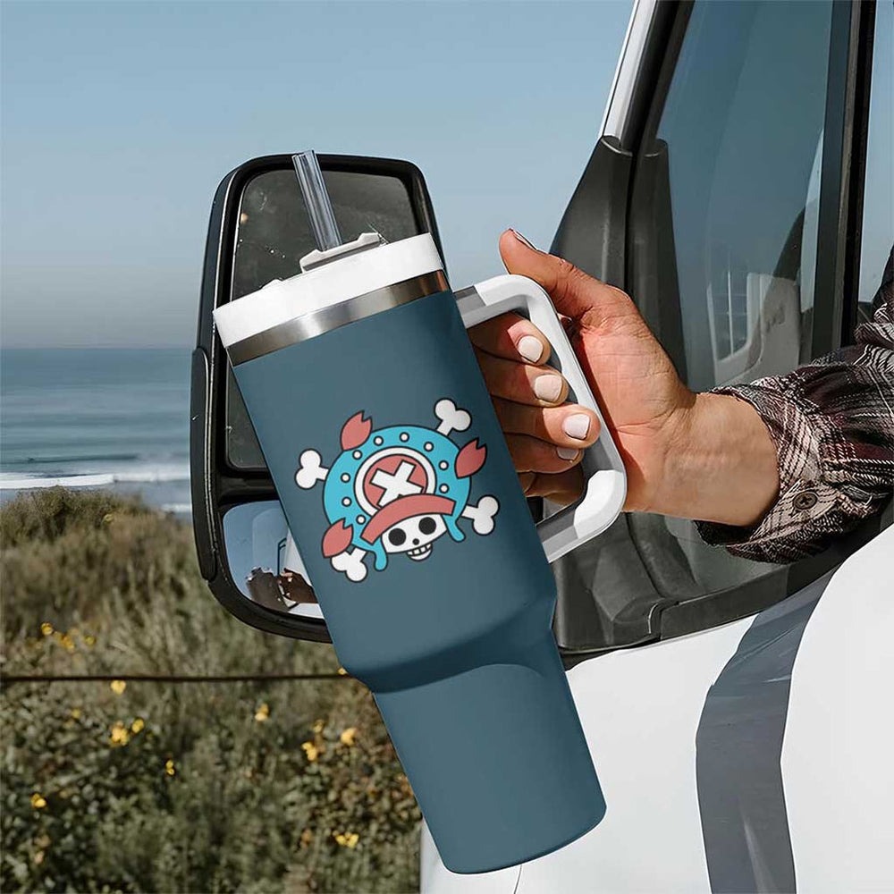 Tony Tony Chopper V3 One Piece Tumbler With Handle Anime Style TS04 Tony Tony Chopper V3 One Piece Tumbler With Handle Anime Style TS04