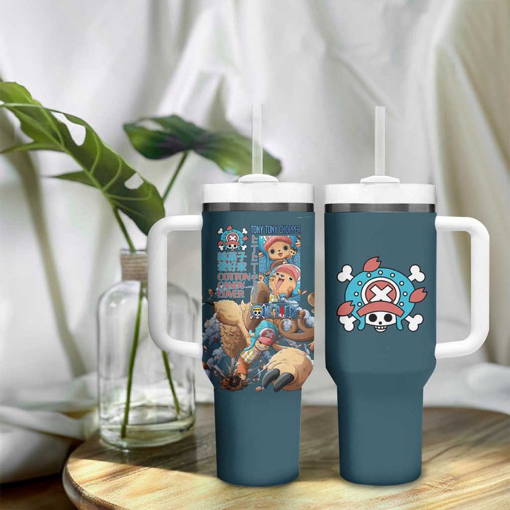 Tony Tony Chopper V3 One Piece Tumbler With Handle Anime Style TS04 Tony Tony Chopper V3 One Piece Tumbler With Handle Anime Style TS04