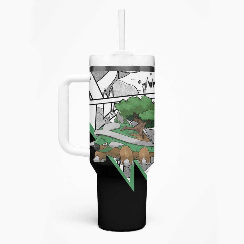 Torterra Anime Tumbler With Handle TS04 Torterra Anime Tumbler With Handle TS04