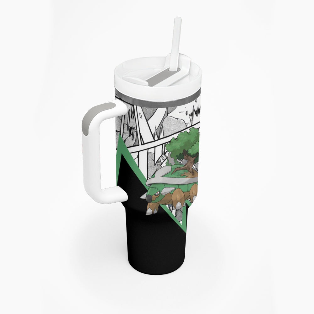 Torterra Anime Tumbler With Handle TS04 Torterra Anime Tumbler With Handle TS04