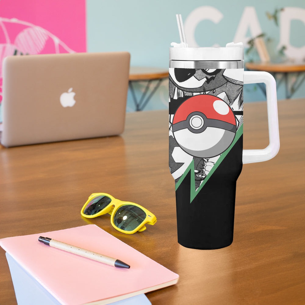 Torterra Anime Tumbler With Handle TS04 Torterra Anime Tumbler With Handle TS04