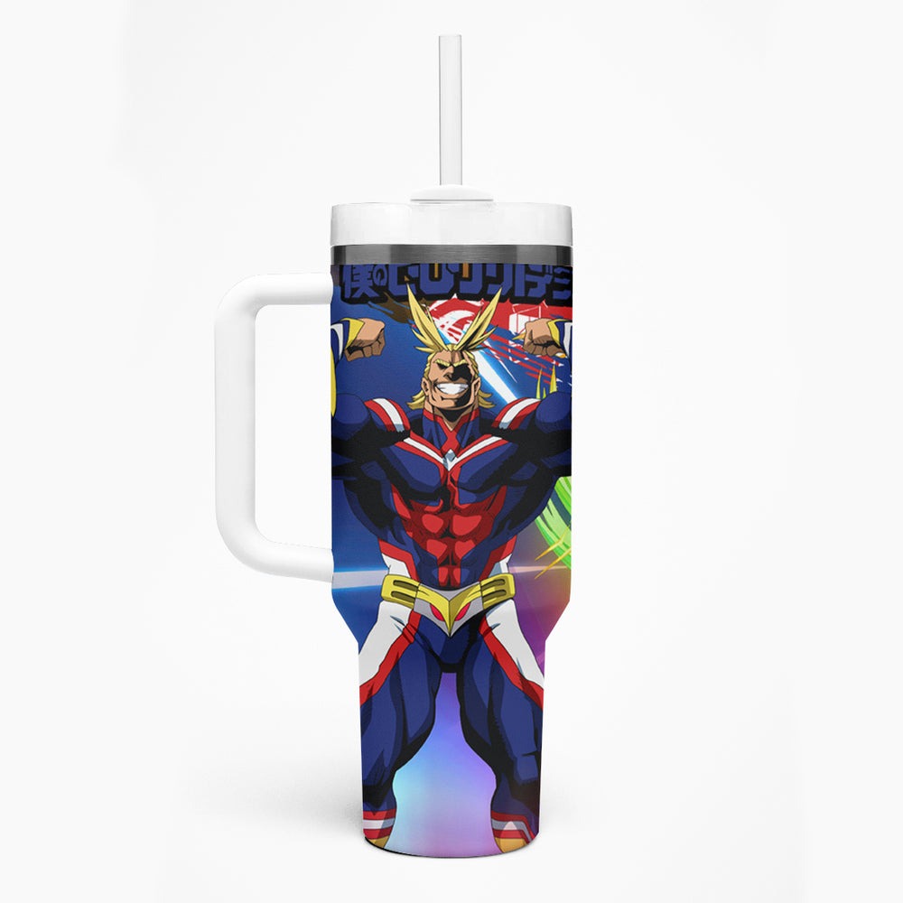 Toshinori Yagi - My Hero Academia Tumbler With Handle Anime Style TS04 Toshinori Yagi - My Hero Academia Tumbler With Handle Anime Style TS04