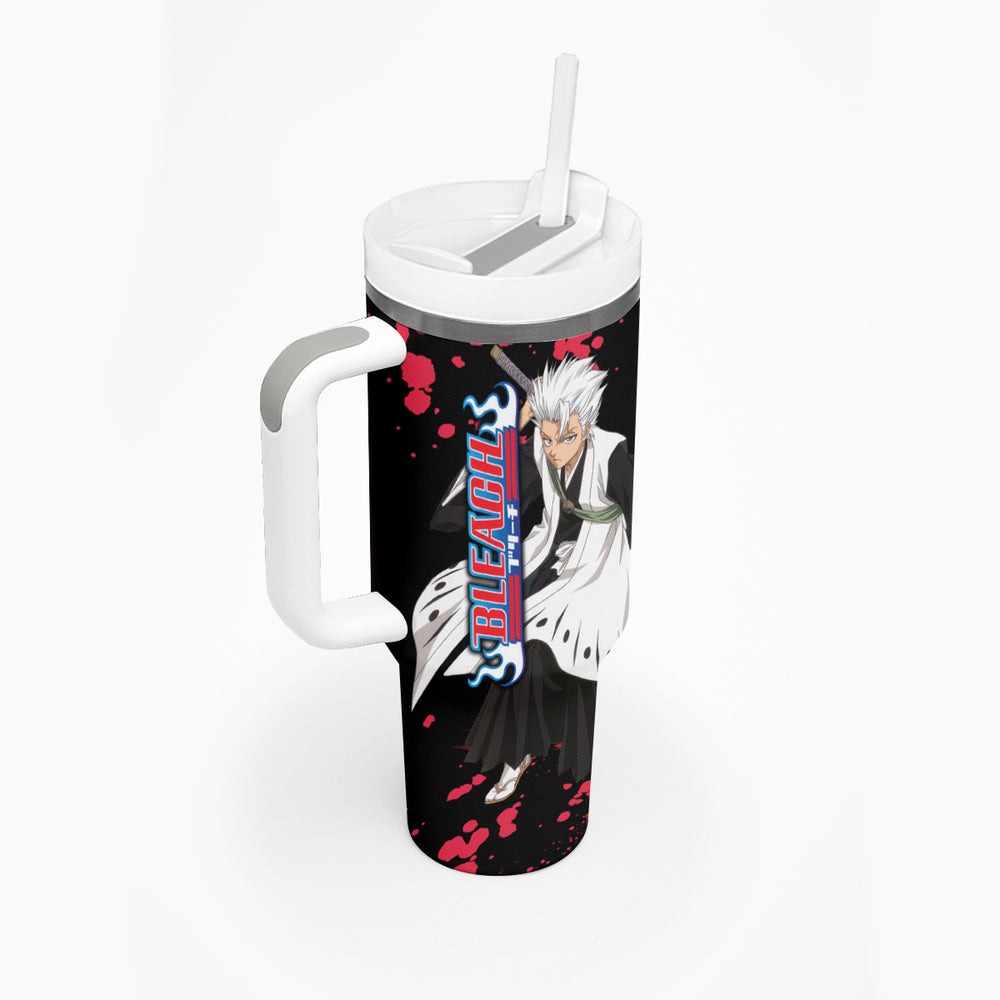 Toshiro Hitsugaya Tumbler With Handle Bleach TS04 Toshiro Hitsugaya Tumbler With Handle Bleach TS04