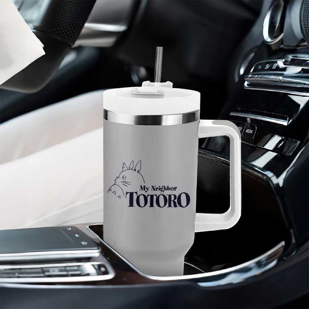 Totoro - My Neighbor Totoro Tumbler With Handle Anime Style TS04 Totoro - My Neighbor Totoro Tumbler With Handle Anime Style TS04