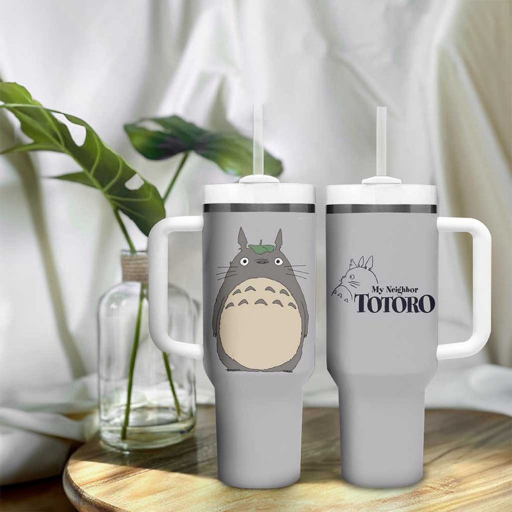 Totoro - My Neighbor Totoro Tumbler With Handle Anime Style TS04 Totoro - My Neighbor Totoro Tumbler With Handle Anime Style TS04