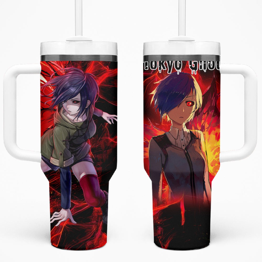 Touka Kirishima Tumbler With Handle Bleach TS04 Touka Kirishima Tumbler With Handle Bleach TS04