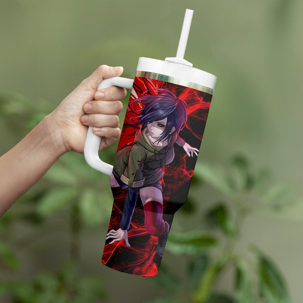 Touka Kirishima Tumbler With Handle Bleach TS04 Touka Kirishima Tumbler With Handle Bleach TS04