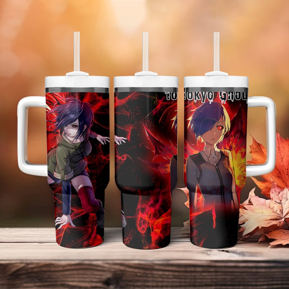 Touka Kirishima Tumbler With Handle Bleach TS04 Touka Kirishima Tumbler With Handle Bleach TS04