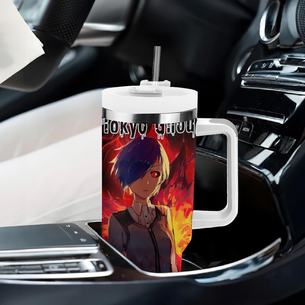 Touka Kirishima Tumbler With Handle Bleach TS04 Touka Kirishima Tumbler With Handle Bleach TS04
