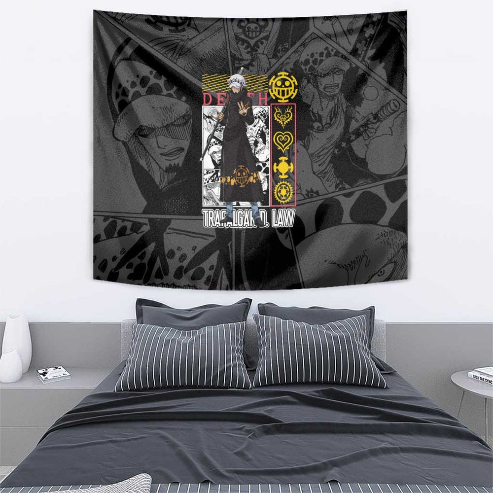 Trafalgar D. Law V2 One Piece Tumbler With Handle Anime Style TS04 Trafalgar D. Law V2 One Piece Tumbler With Handle Anime Style TS04