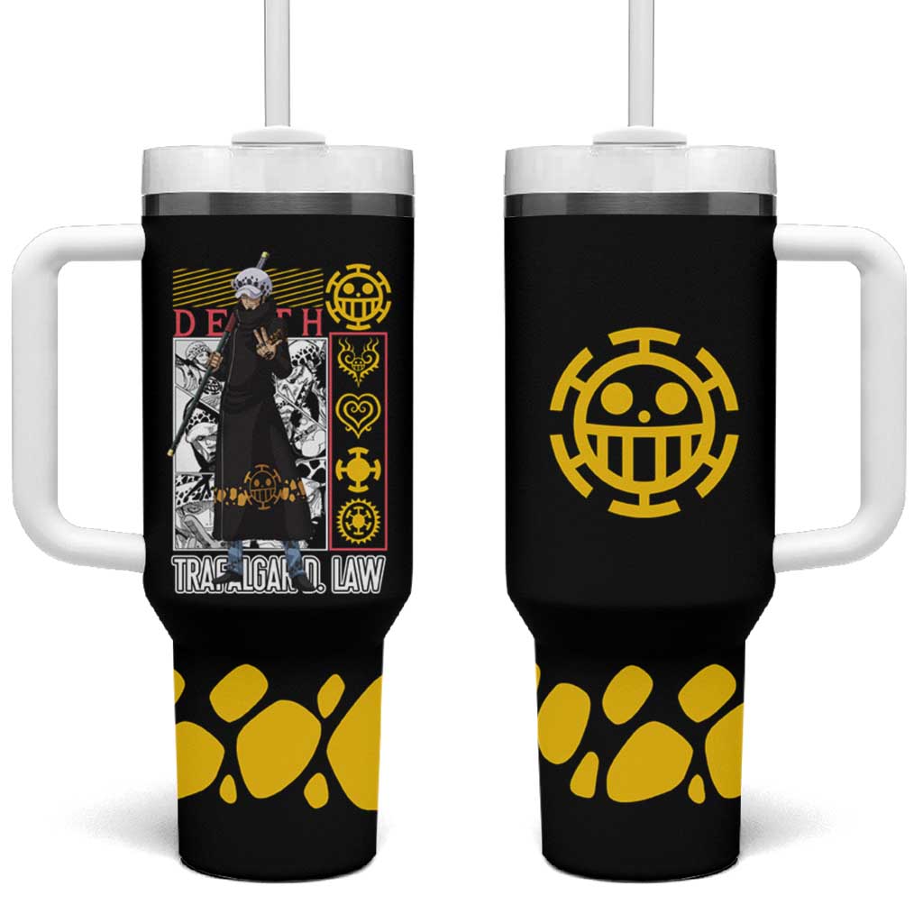 Trafalgar D. Law V2 One Piece Tumbler With Handle Anime Style TS04