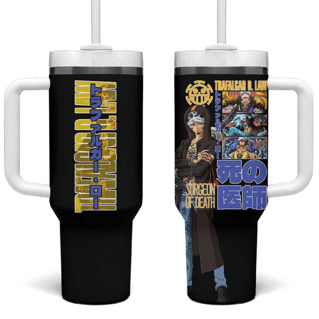 Trafalgar D. Law V3 One Piece Tumbler With Handle Anime Style TS04