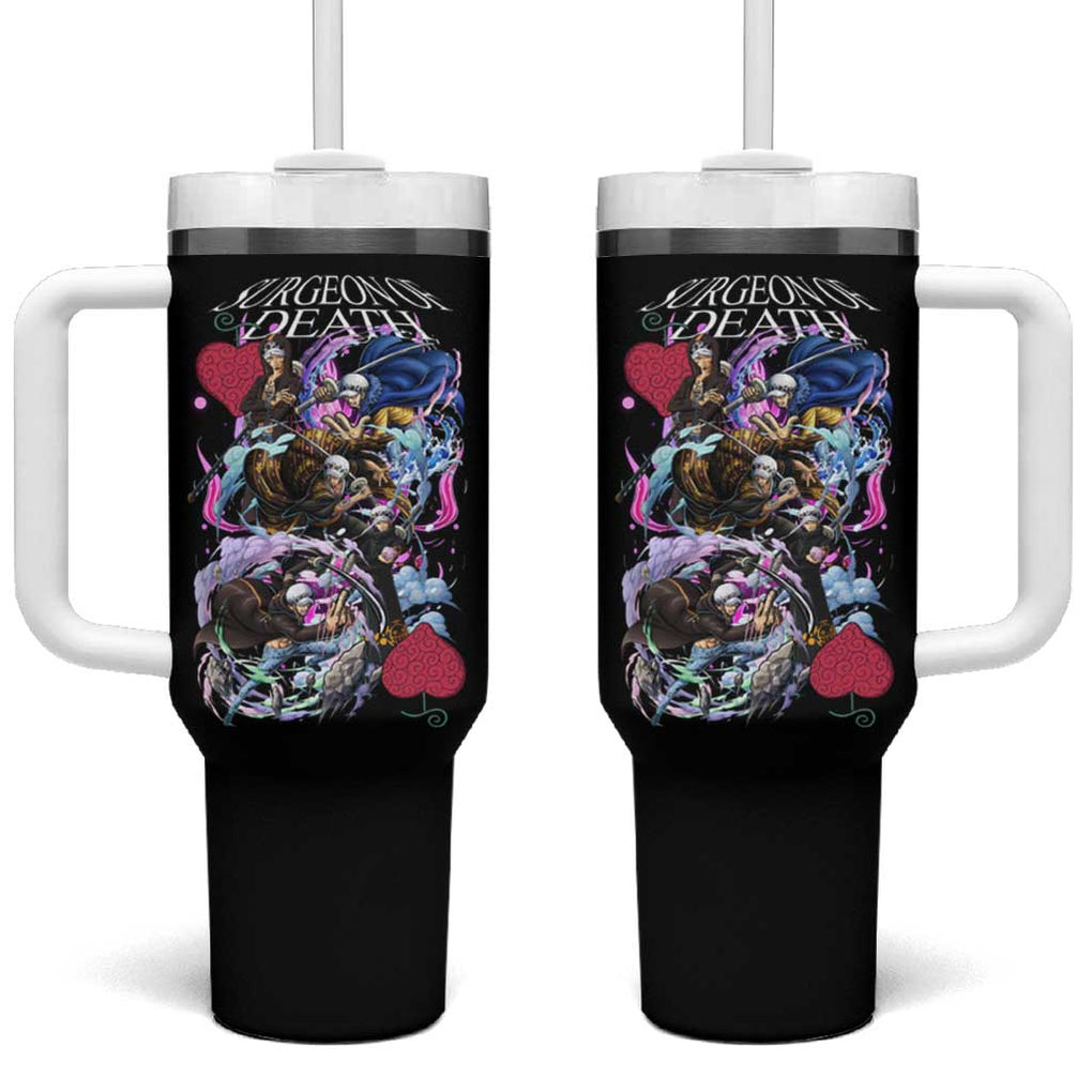 Trafalgar D. Law V4 One Piece Tumbler With Handle Anime Style TS04