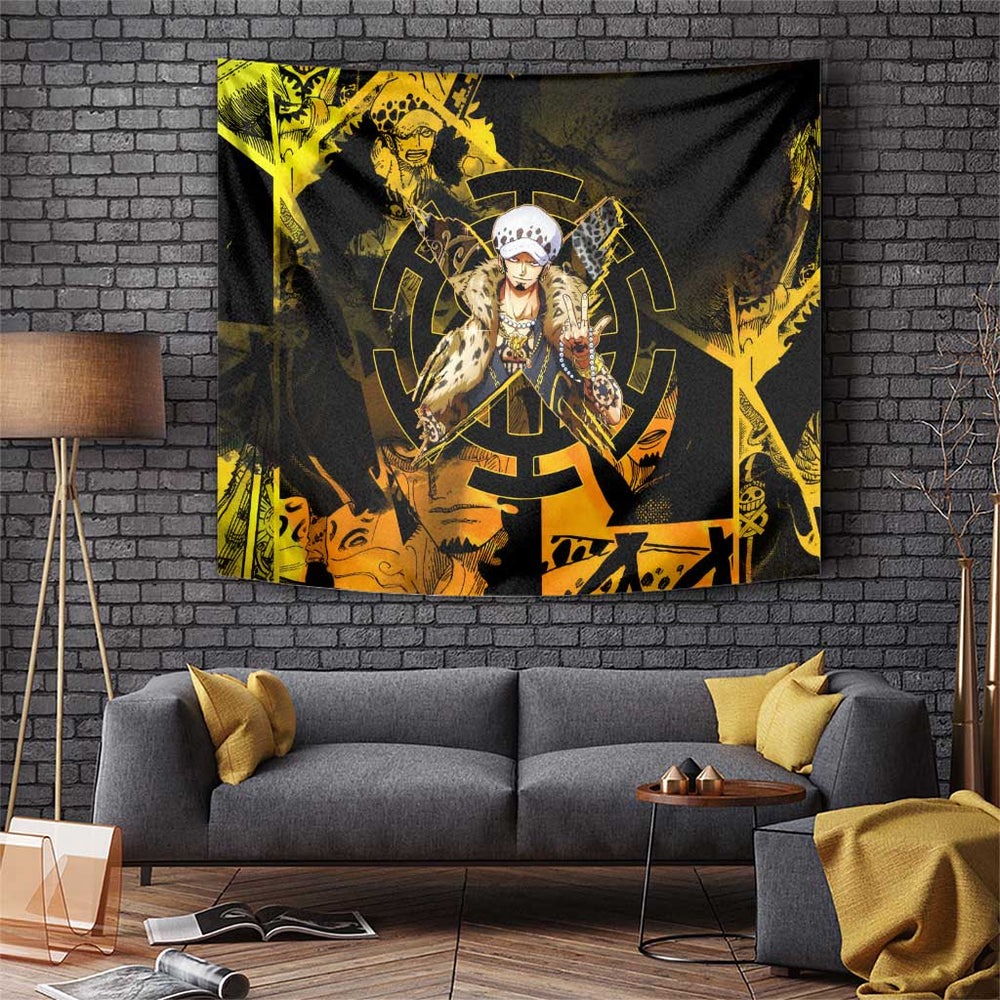 Trafalgar Law One Piece Tumbler With Handle Anime Uniform Style TS04 Trafalgar Law One Piece Tumbler With Handle Anime Uniform Style TS04