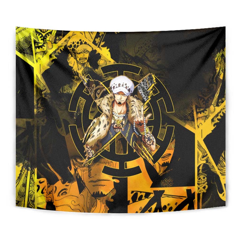 Trafalgar Law One Piece Tumbler With Handle Anime Uniform Style TS04 Trafalgar Law One Piece Tumbler With Handle Anime Uniform Style TS04