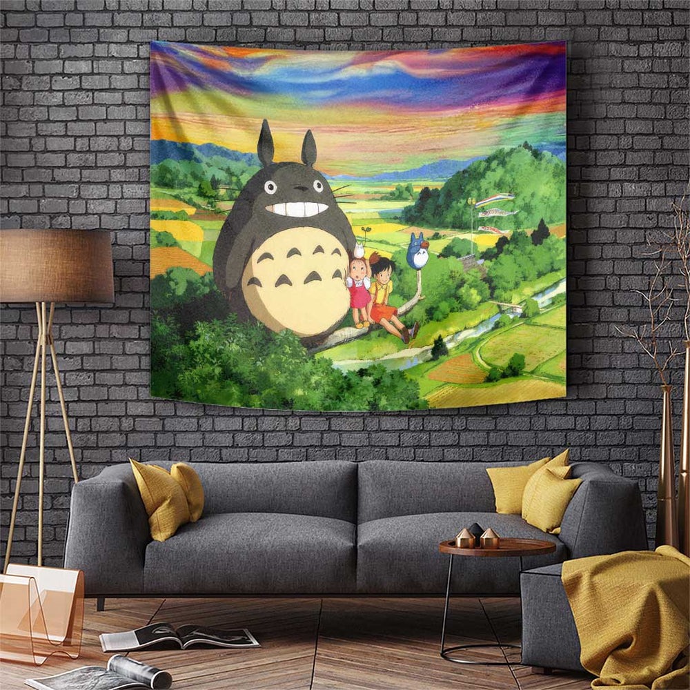 Trippy My Neighbor Totoro Studio Ghibli Tumbler With Handle Anime  Mix Oil Paint Trippy Style TS04