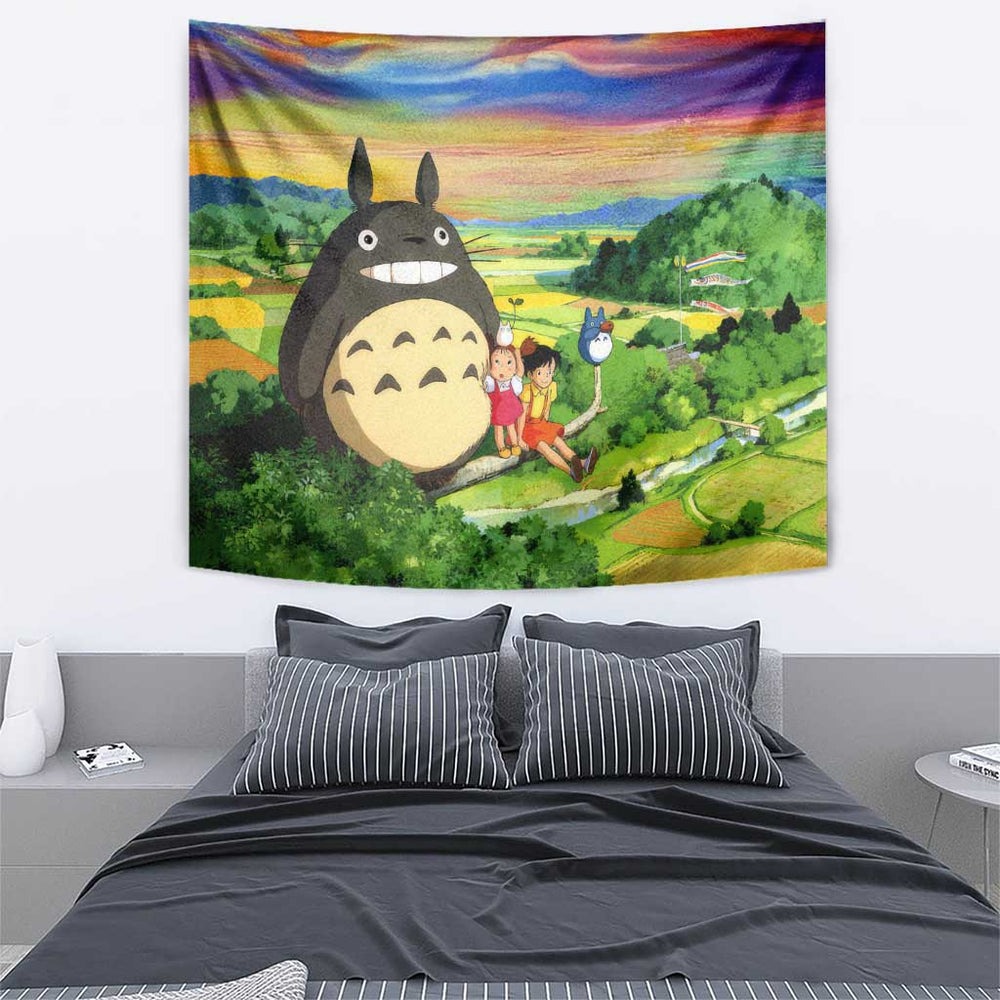 Trippy My Neighbor Totoro Studio Ghibli Tumbler With Handle Anime  Mix Oil Paint Trippy Style TS04