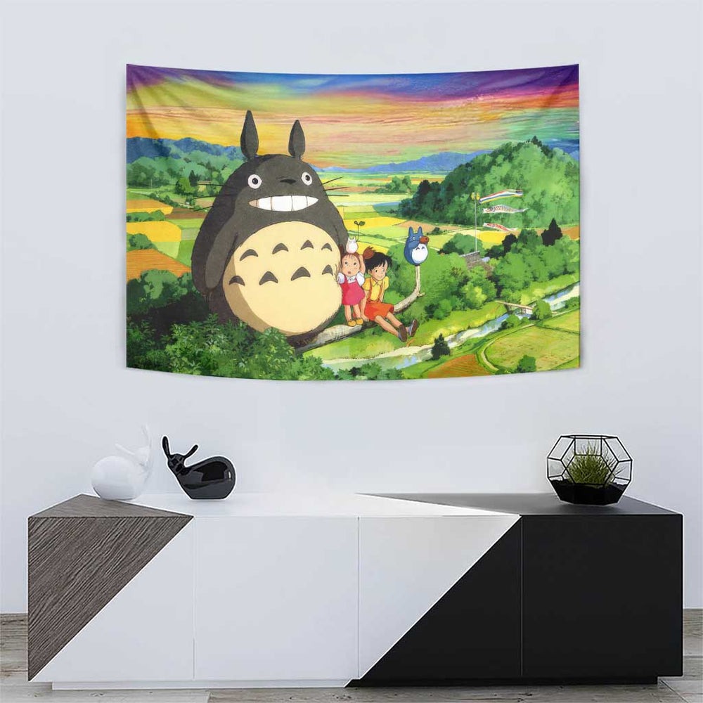 Trippy My Neighbor Totoro Studio Ghibli Tumbler With Handle Anime  Mix Oil Paint Trippy Style TS04