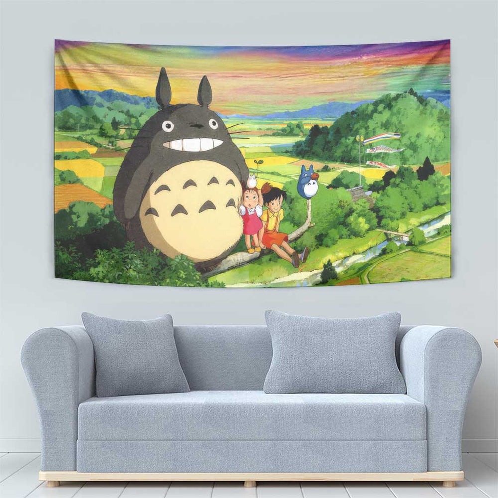 Trippy My Neighbor Totoro Studio Ghibli Tumbler With Handle Anime  Mix Oil Paint Trippy Style TS04