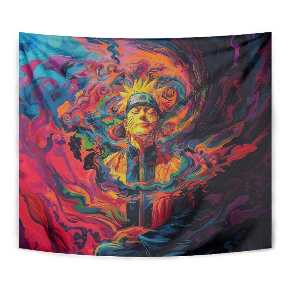 Trippy Naruto Tapestry Anime Mix Trippy Style TS04 Trippy Naruto Tapestry Anime Mix Trippy Style TS04