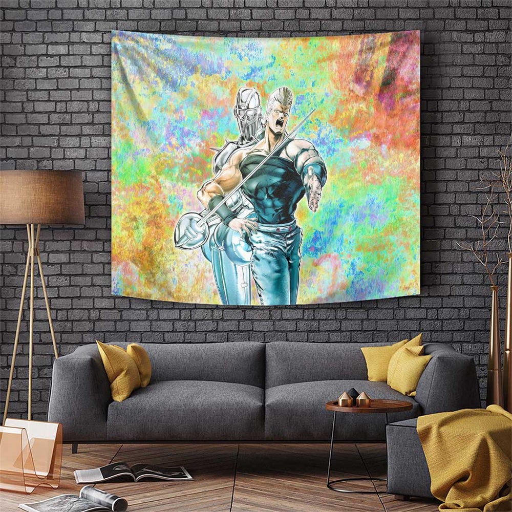 Trippy Polnareff Silver Chariot Jojos Bizarre Adventure Tumbler With Handle Trippy Mix Anime Style TS04 Trippy Polnareff Silver Chariot Jojos Bizarre Adventure Tumbler With Handle Trippy Mix Anime Style TS04
