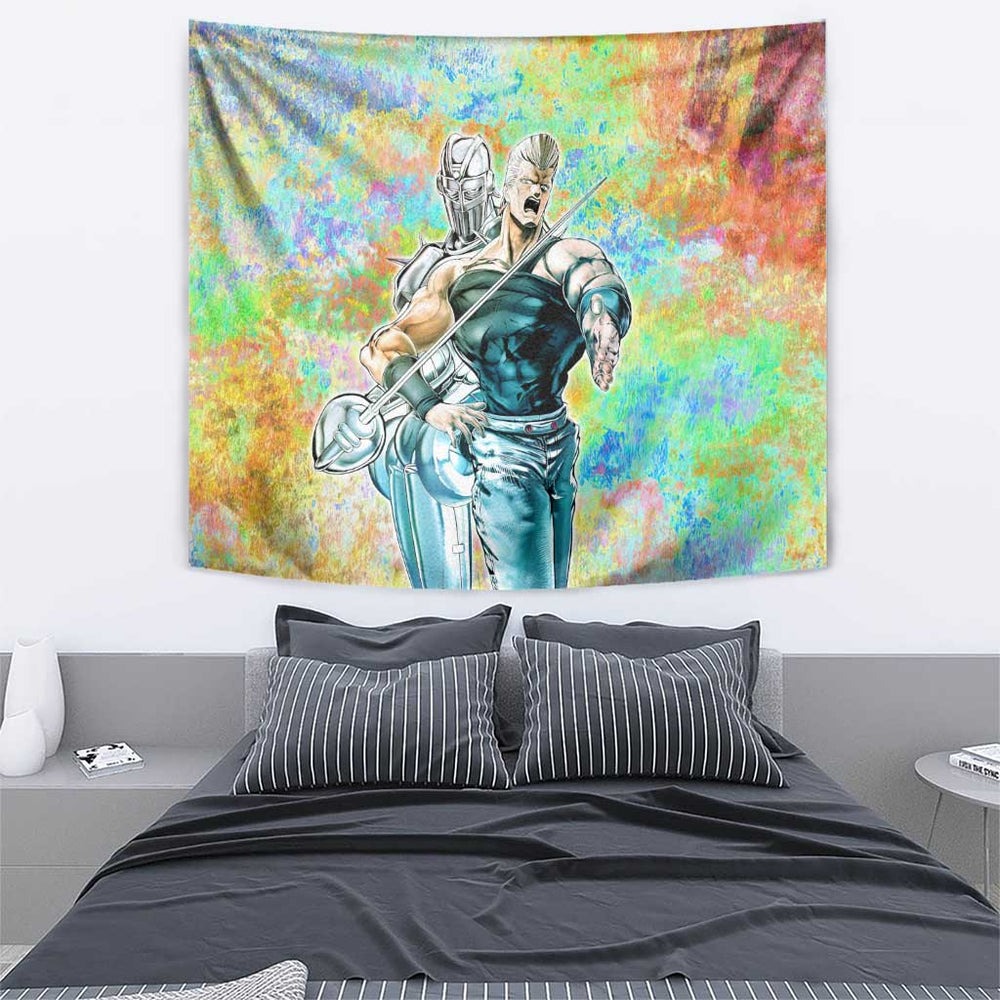 Trippy Polnareff Silver Chariot Jojos Bizarre Adventure Tumbler With Handle Trippy Mix Anime Style TS04 Trippy Polnareff Silver Chariot Jojos Bizarre Adventure Tumbler With Handle Trippy Mix Anime Style TS04