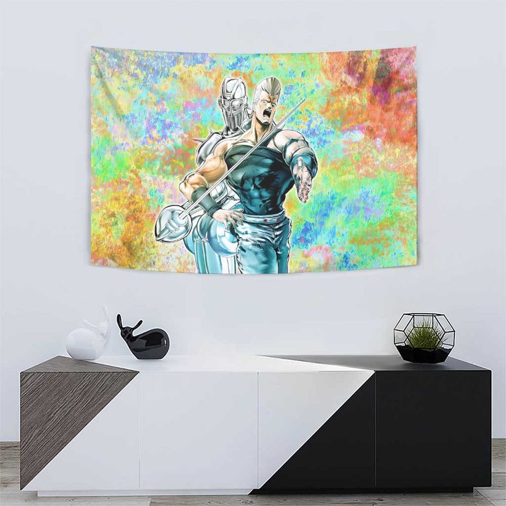Trippy Polnareff Silver Chariot Jojos Bizarre Adventure Tumbler With Handle Trippy Mix Anime Style TS04 Trippy Polnareff Silver Chariot Jojos Bizarre Adventure Tumbler With Handle Trippy Mix Anime Style TS04