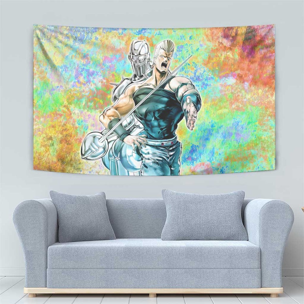 Trippy Polnareff Silver Chariot Jojos Bizarre Adventure Tumbler With Handle Trippy Mix Anime Style TS04 Trippy Polnareff Silver Chariot Jojos Bizarre Adventure Tumbler With Handle Trippy Mix Anime Style TS04
