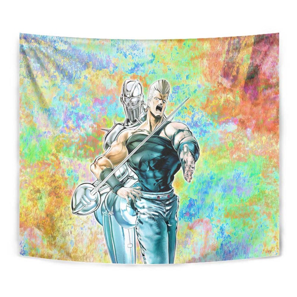 Trippy Polnareff Silver Chariot Jojos Bizarre Adventure Tumbler With Handle Trippy Mix Anime Style TS04 Trippy Polnareff Silver Chariot Jojos Bizarre Adventure Tumbler With Handle Trippy Mix Anime Style TS04