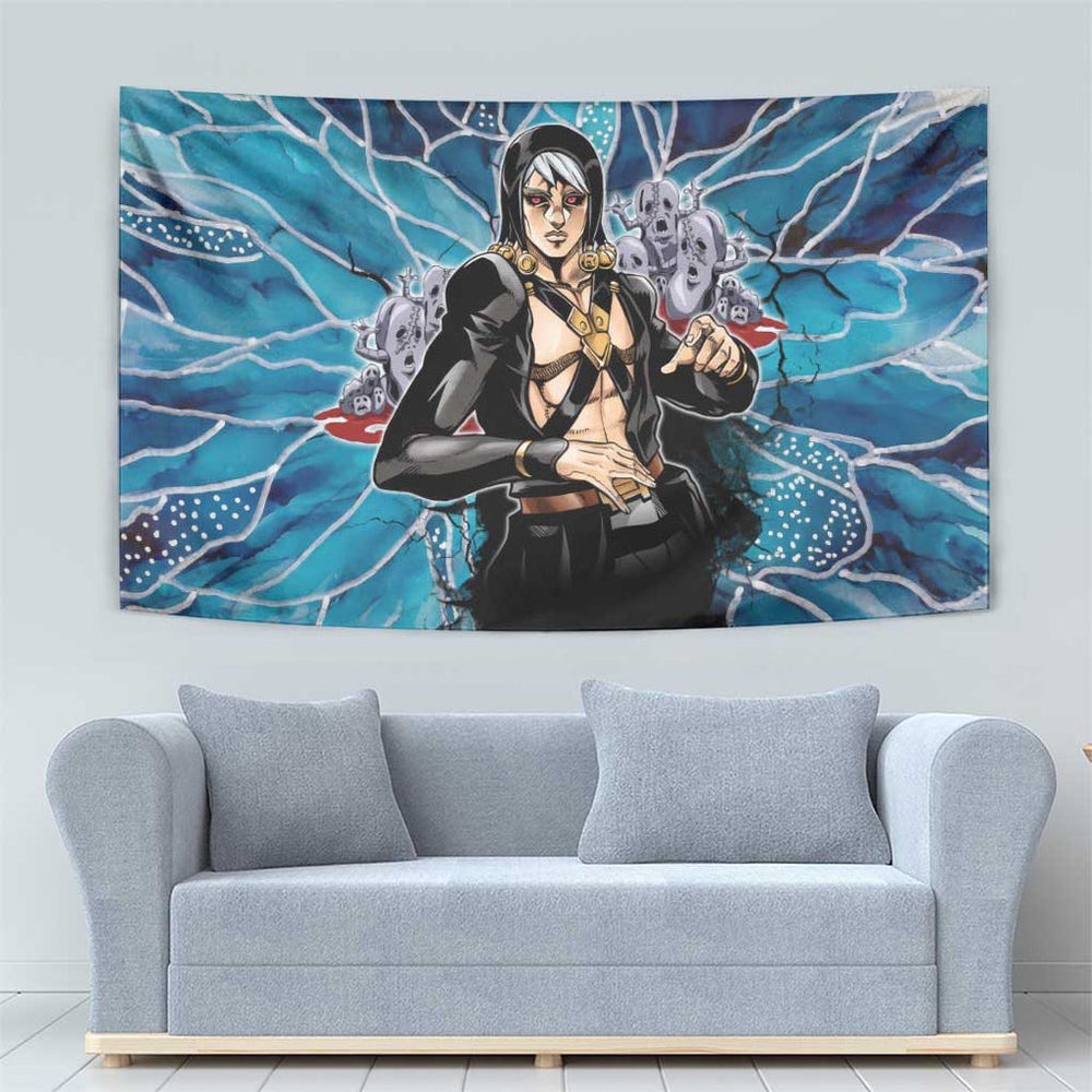 Trippy Risotto Nero Metallic Jojos Bizarre Adventure Tumbler With Handle Trippy Style TS04 Trippy Risotto Nero Metallic Jojos Bizarre Adventure Tumbler With Handle Trippy Style TS04