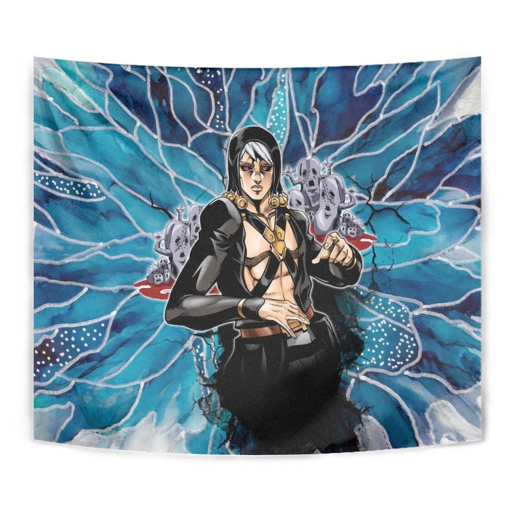 Trippy Risotto Nero Metallic Jojos Bizarre Adventure Tumbler With Handle Trippy Style TS04 Trippy Risotto Nero Metallic Jojos Bizarre Adventure Tumbler With Handle Trippy Style TS04
