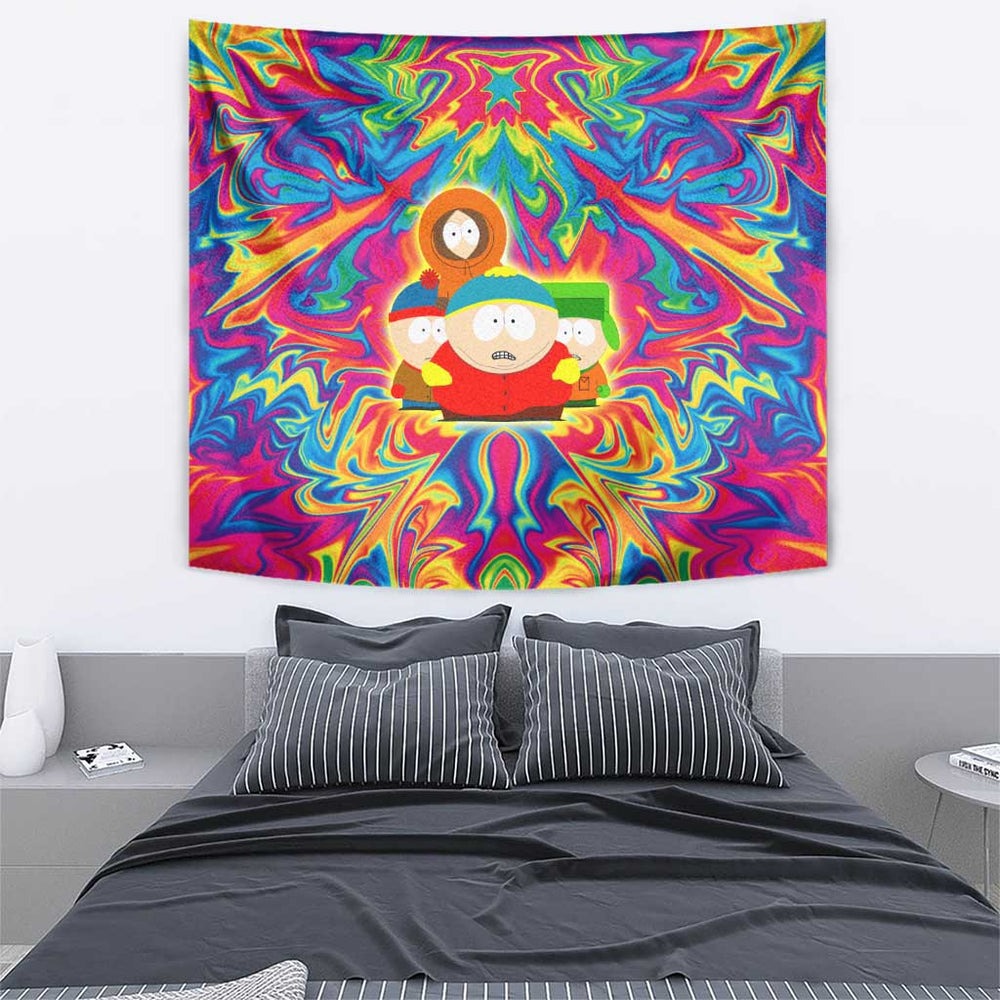 Trippy South Park Tapestry Anime Style TS04 Trippy South Park Tapestry Anime Style TS04