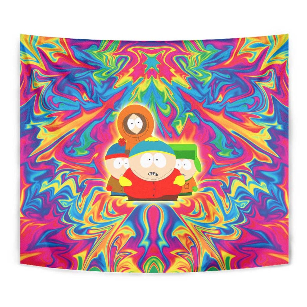 Trippy South Park Tapestry Anime Style TS04 Trippy South Park Tapestry Anime Style TS04