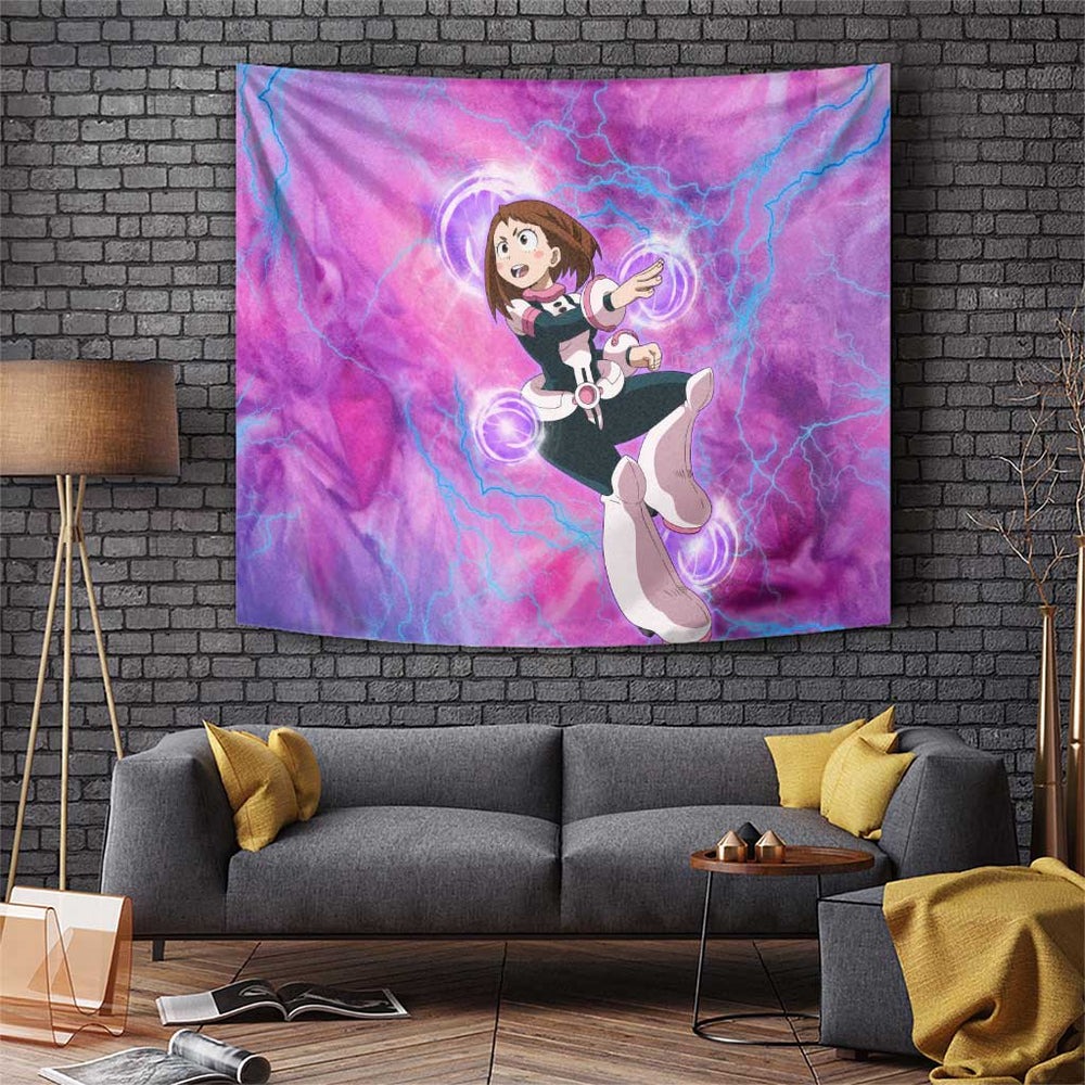 Trippy Uraraka Ochako My Hero Academia Tumbler With Handle Anime Mix Tie Dye Style TS04 Trippy Uraraka Ochako My Hero Academia Tumbler With Handle Anime Mix Tie Dye Style TS04