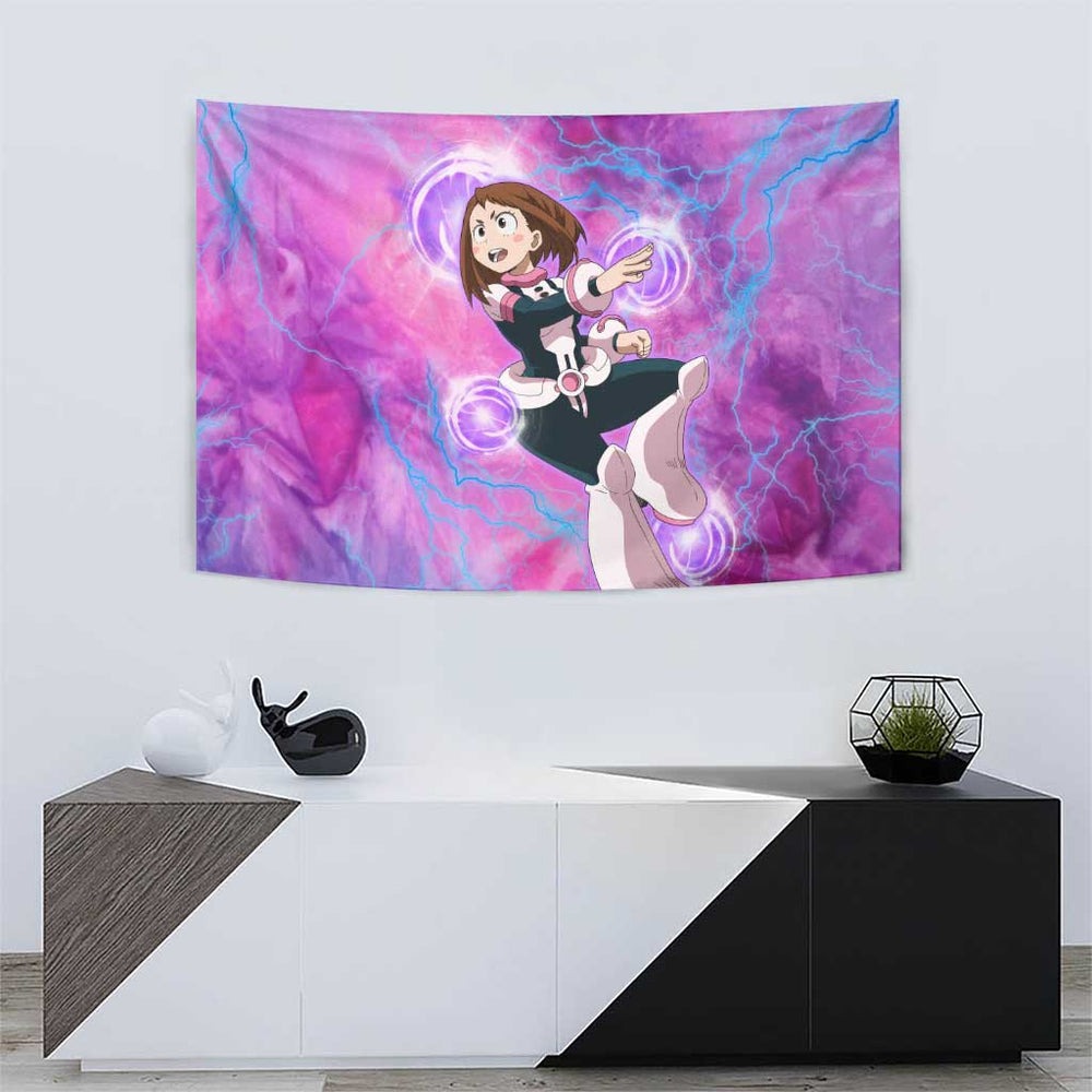 Trippy Uraraka Ochako My Hero Academia Tumbler With Handle Anime Mix Tie Dye Style TS04 Trippy Uraraka Ochako My Hero Academia Tumbler With Handle Anime Mix Tie Dye Style TS04