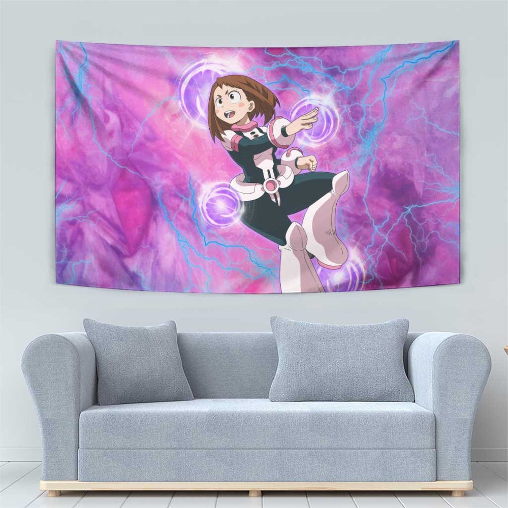 Trippy Uraraka Ochako My Hero Academia Tumbler With Handle Anime Mix Tie Dye Style TS04 Trippy Uraraka Ochako My Hero Academia Tumbler With Handle Anime Mix Tie Dye Style TS04