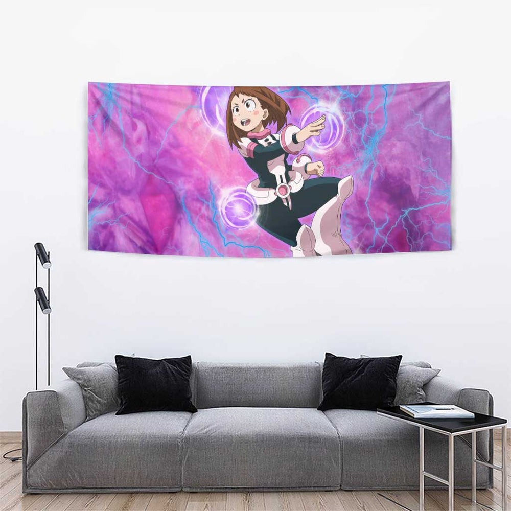 Trippy Uraraka Ochako My Hero Academia Tumbler With Handle Anime Mix Tie Dye Style TS04 Trippy Uraraka Ochako My Hero Academia Tumbler With Handle Anime Mix Tie Dye Style TS04