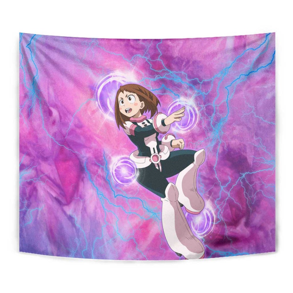 Trippy Uraraka Ochako My Hero Academia Tumbler With Handle Anime Mix Tie Dye Style TS04 Trippy Uraraka Ochako My Hero Academia Tumbler With Handle Anime Mix Tie Dye Style TS04