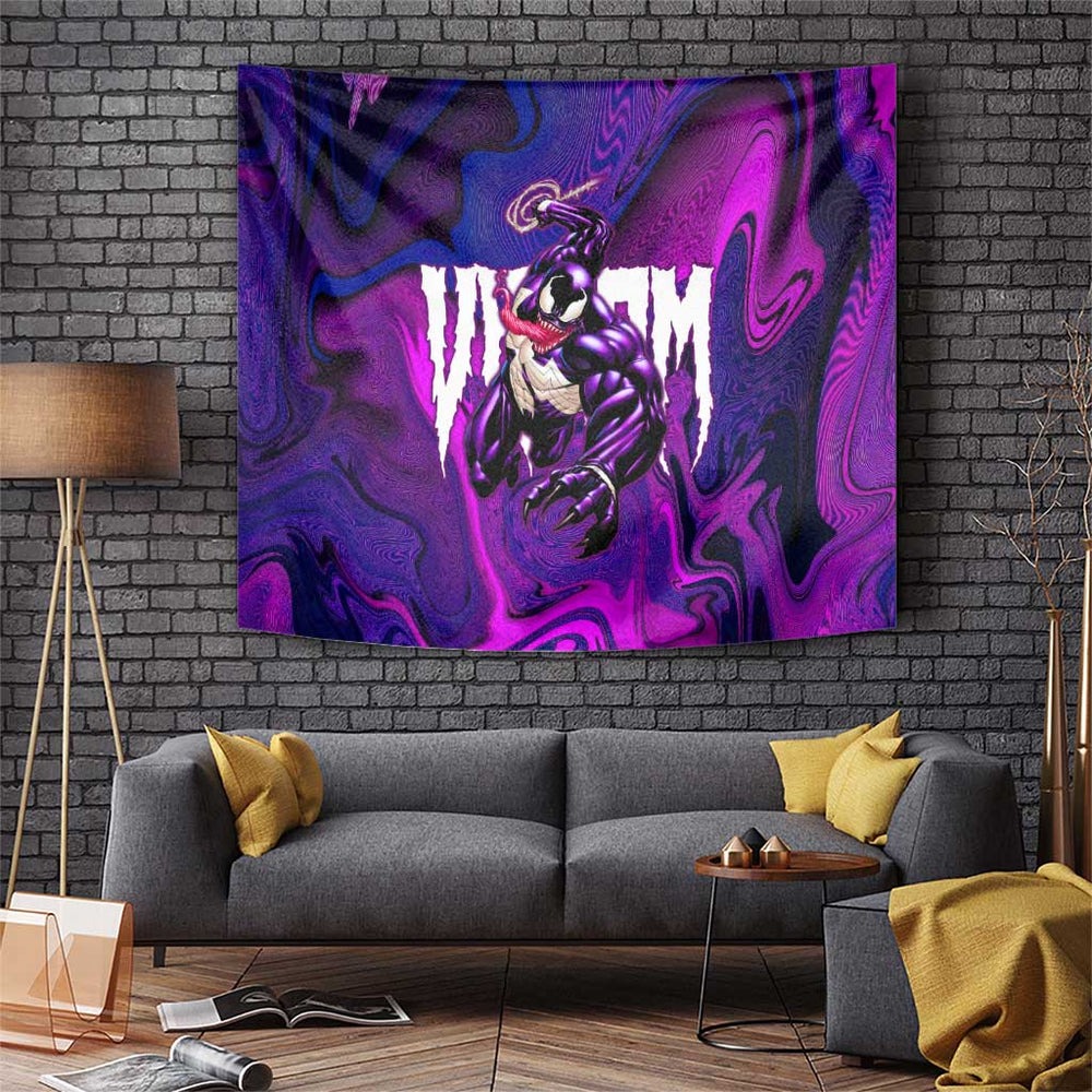 Trippy Venom Tapestry Comic Mix Galaxy Trippy Style TS04 Trippy Venom Tapestry Comic Mix Galaxy Trippy Style TS04