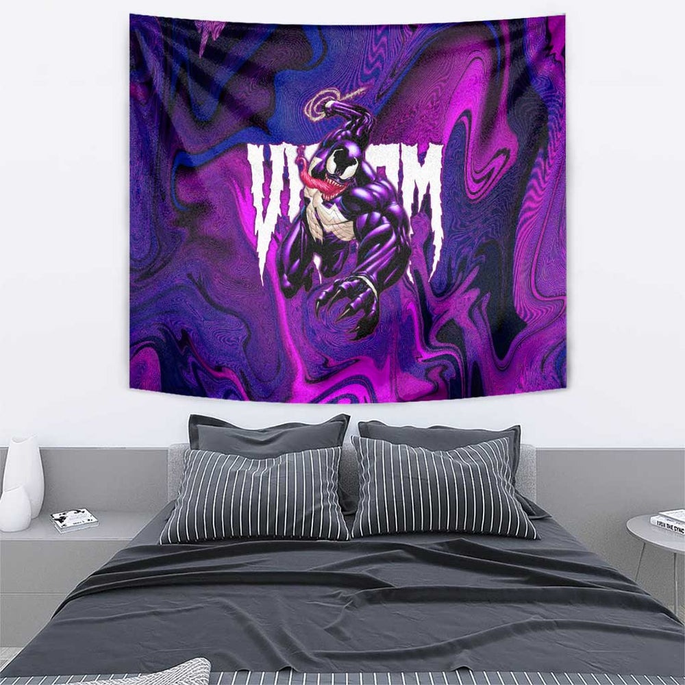 Trippy Venom Tapestry Comic Mix Galaxy Trippy Style TS04 Trippy Venom Tapestry Comic Mix Galaxy Trippy Style TS04