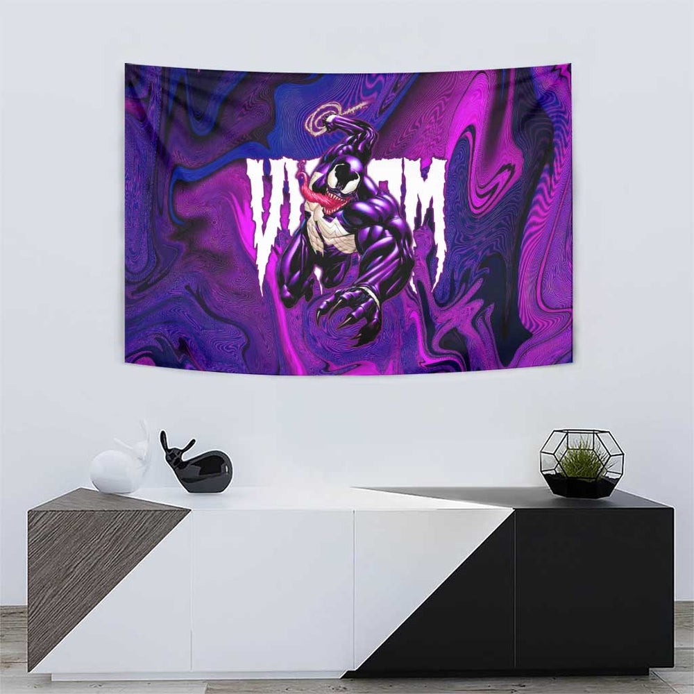 Trippy Venom Tapestry Comic Mix Galaxy Trippy Style TS04 Trippy Venom Tapestry Comic Mix Galaxy Trippy Style TS04