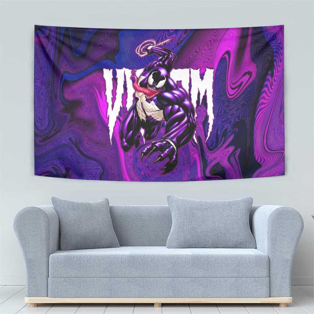 Trippy Venom Tapestry Comic Mix Galaxy Trippy Style TS04 Trippy Venom Tapestry Comic Mix Galaxy Trippy Style TS04