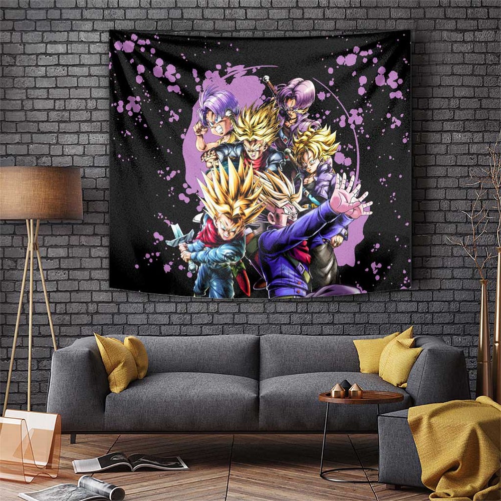 Trunks - Dragon Ball Z Tapestry Anime Style TS04 Trunks - Dragon Ball Z Tapestry Anime Style TS04