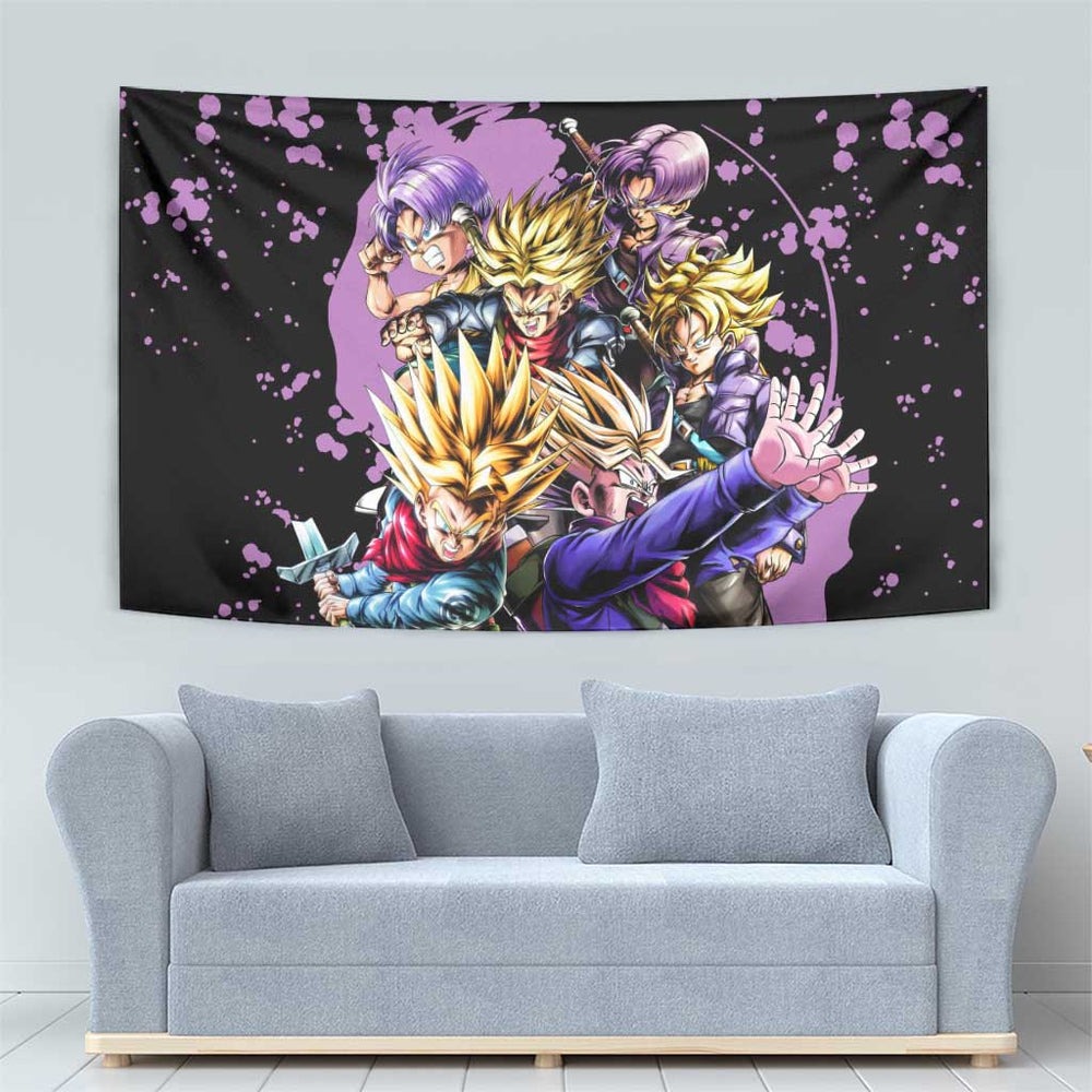 Trunks - Dragon Ball Z Tapestry Anime Style TS04 Trunks - Dragon Ball Z Tapestry Anime Style TS04