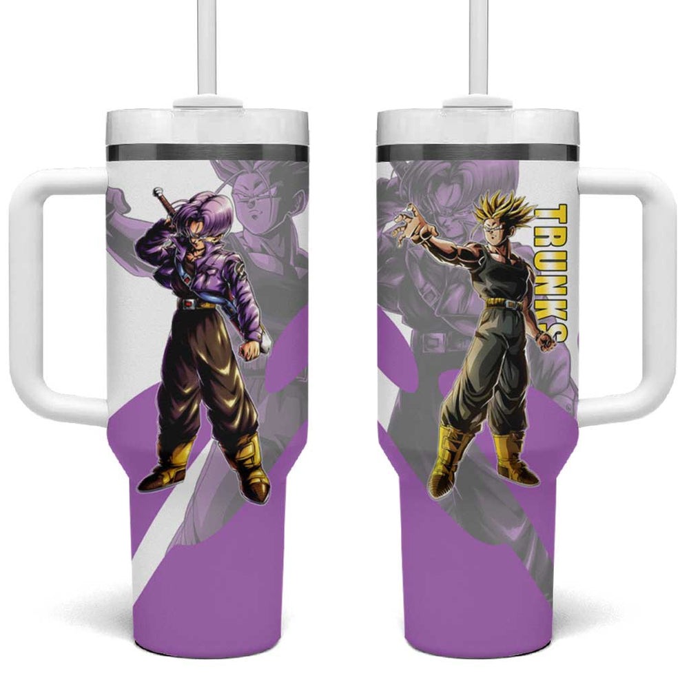 Trunks Time Warrior Tumbler With Handle Dynamic Anime Sword Style TS04 Trunks Time Warrior Tumbler With Handle Dynamic Anime Sword Style TS04