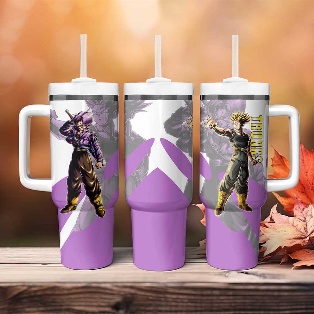 Trunks Time Warrior Tumbler With Handle Dynamic Anime Sword Style TS04 Trunks Time Warrior Tumbler With Handle Dynamic Anime Sword Style TS04