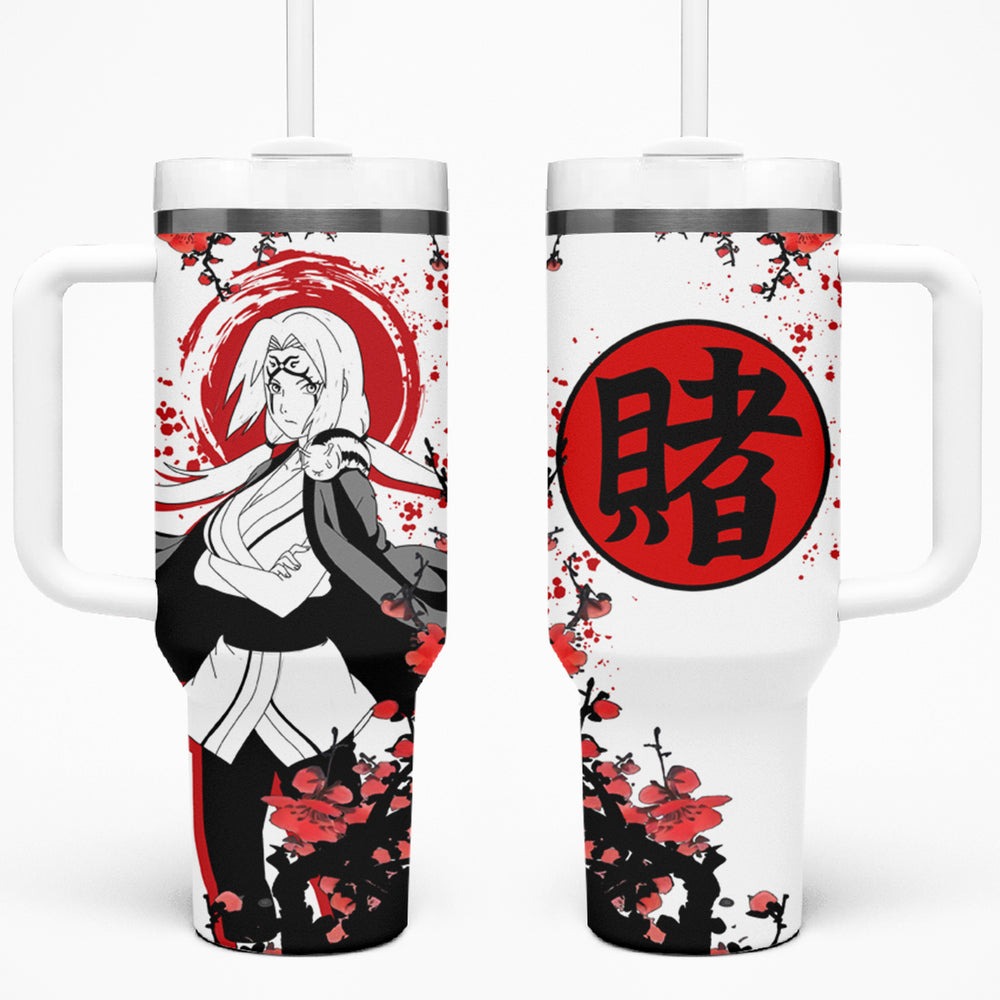 Tsunade Tumbler With Handle Japan Style Anime TS04 Tsunade Tumbler With Handle Japan Style Anime TS04