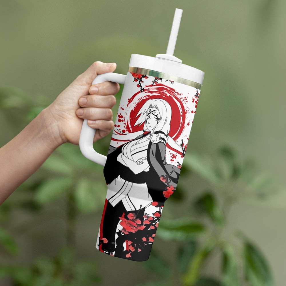 Tsunade Tumbler With Handle Japan Style Anime TS04 Tsunade Tumbler With Handle Japan Style Anime TS04